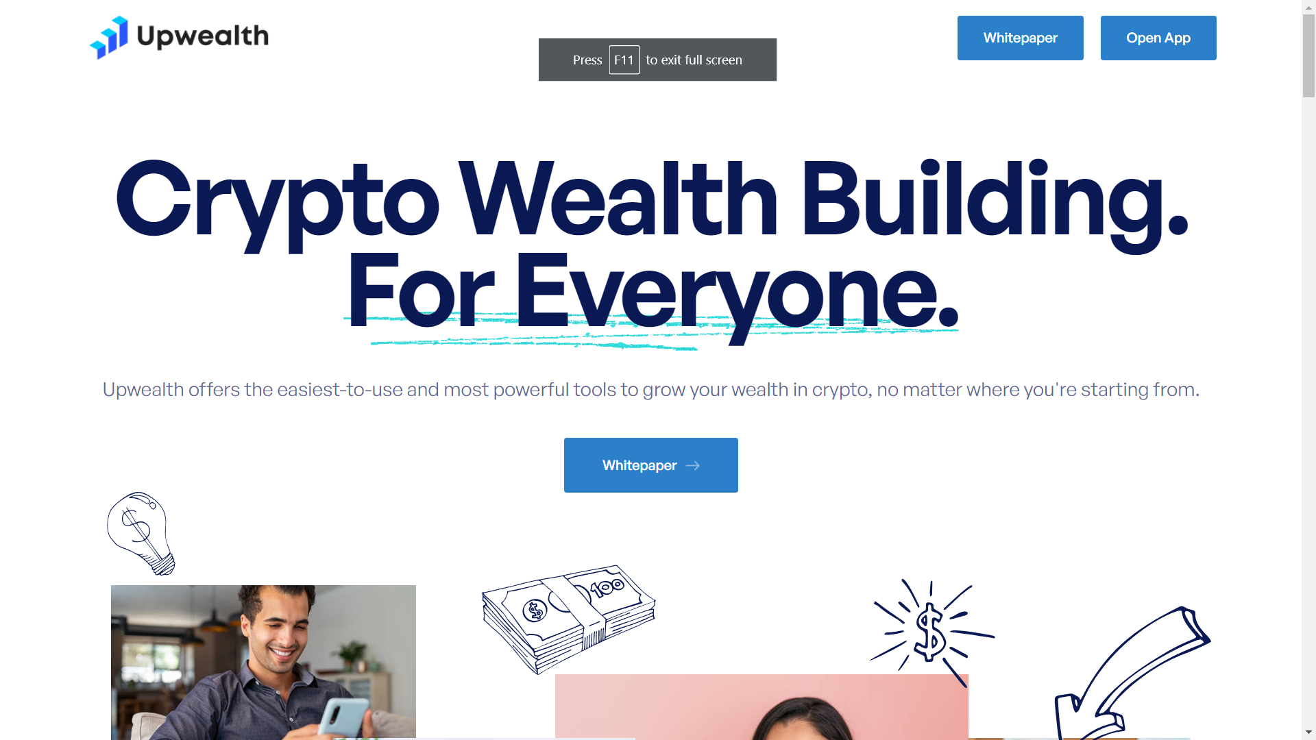 Upwealth - World&#x27;s First Crypto Wealth Building Platform